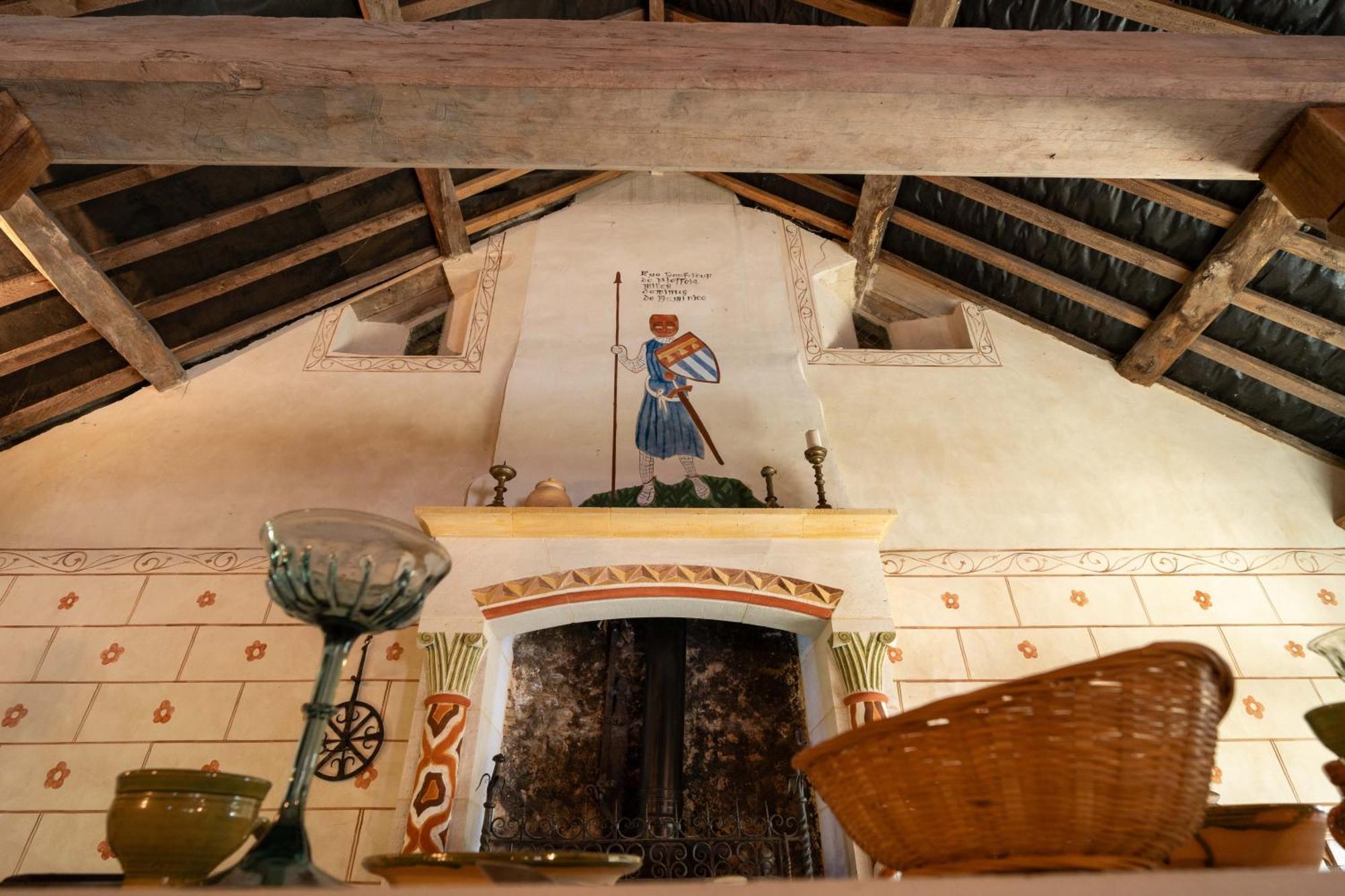 Saint-Martin-des-Entrées Manoir De Damignyヴィラ エクステリア 写真