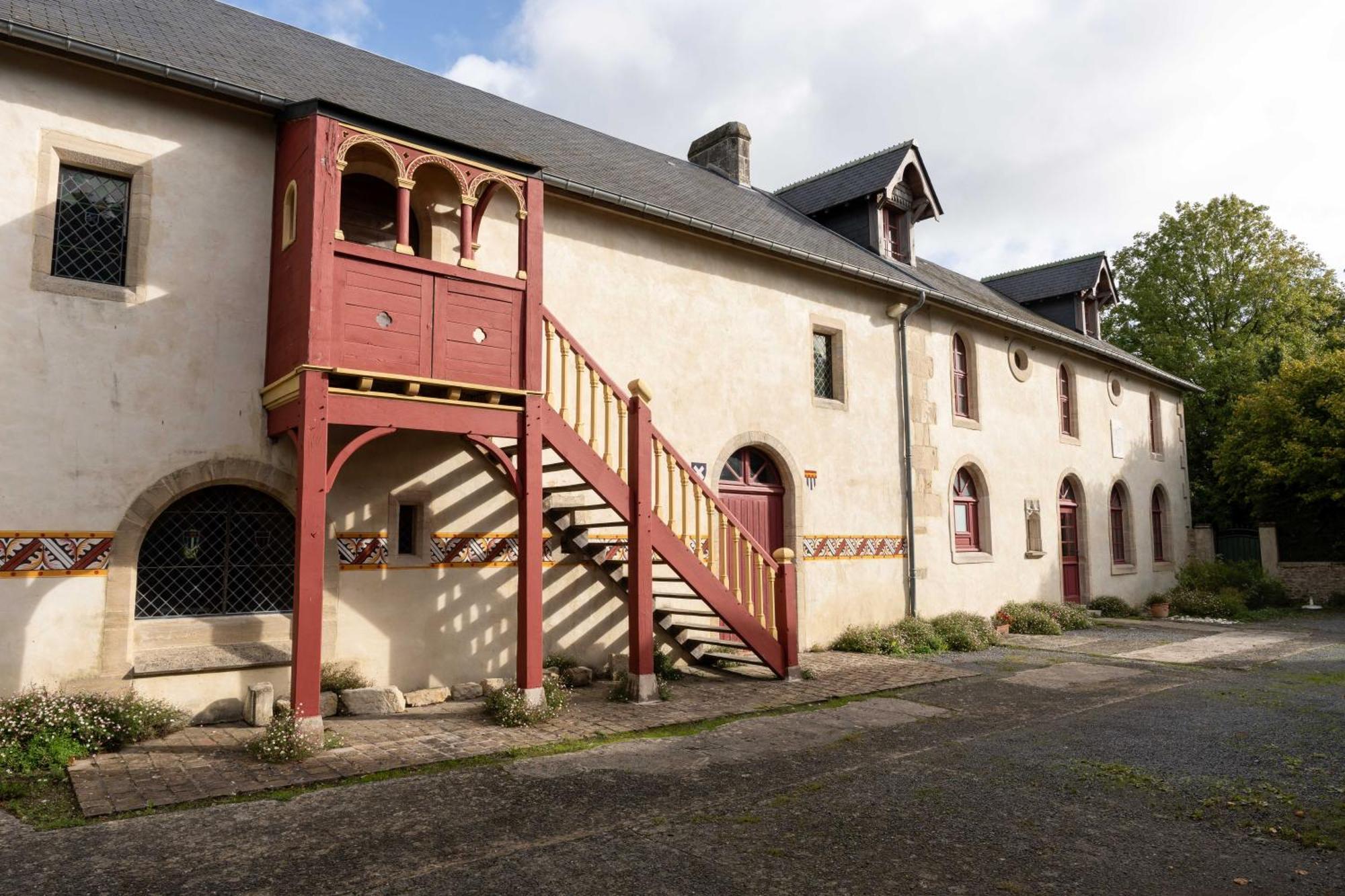Saint-Martin-des-Entrées Manoir De Damignyヴィラ エクステリア 写真