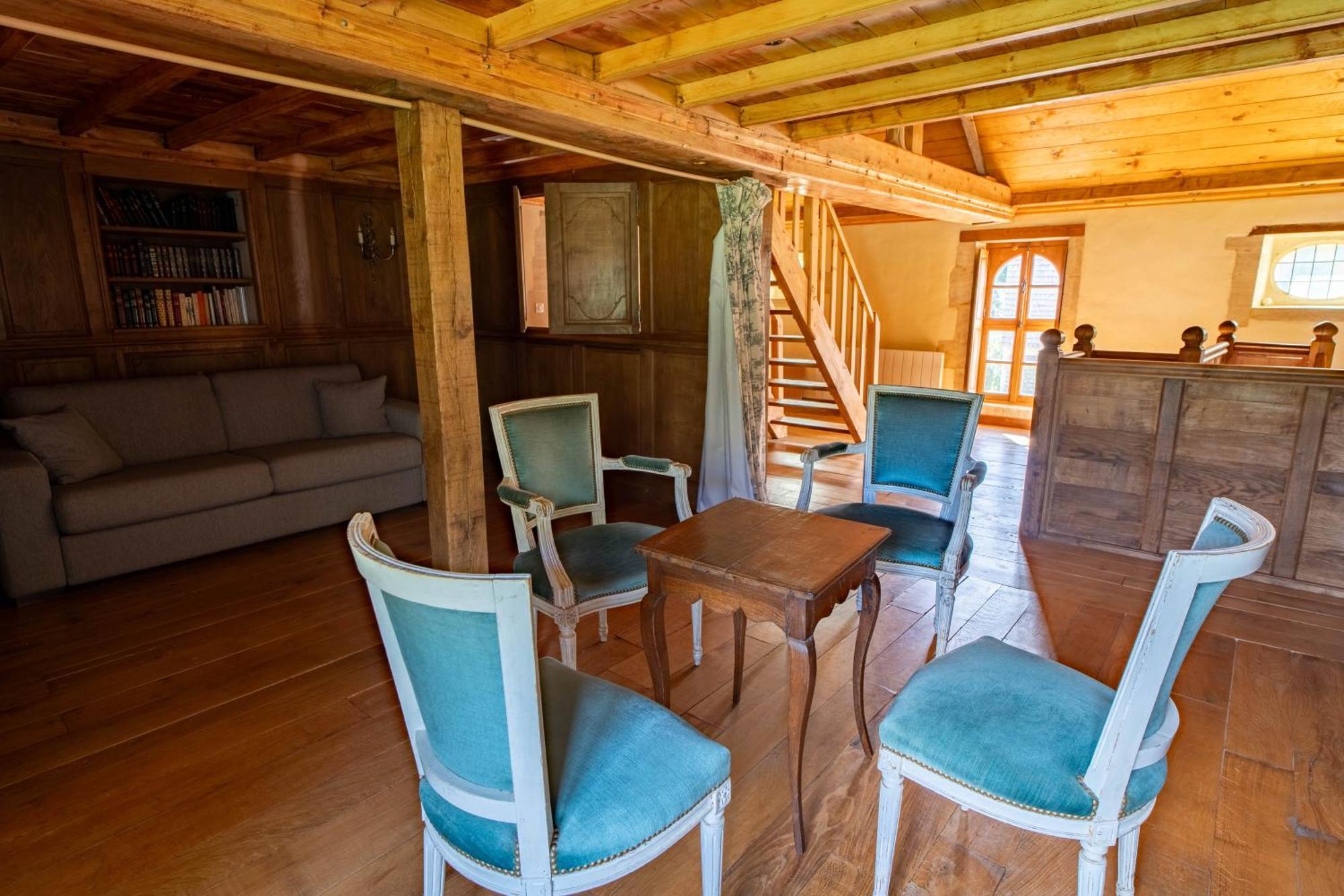 Saint-Martin-des-Entrées Manoir De Damignyヴィラ エクステリア 写真