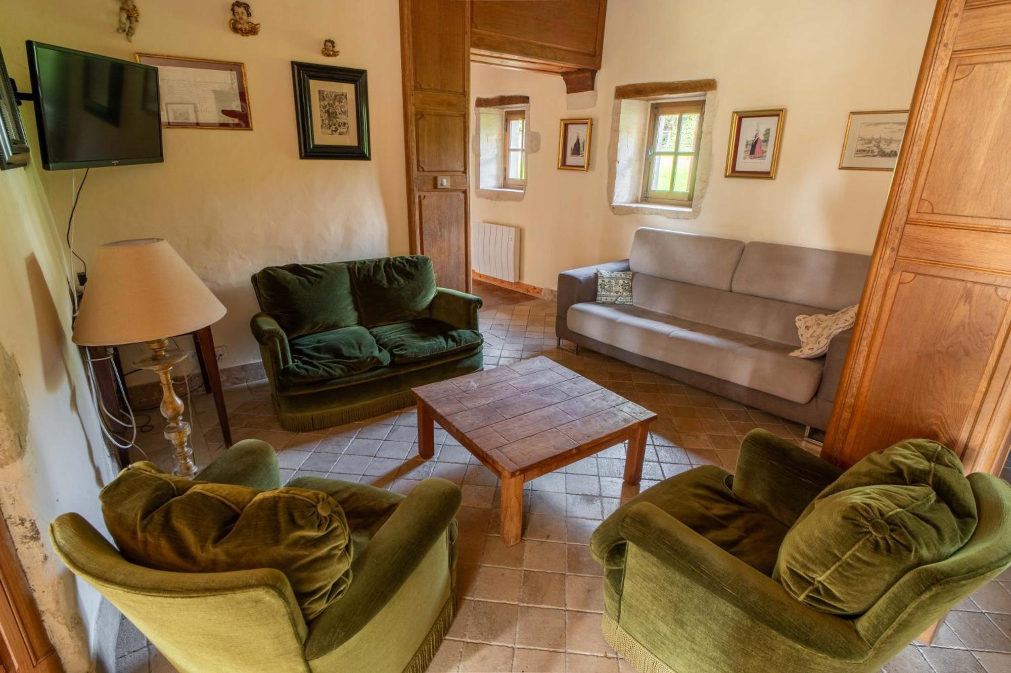 Saint-Martin-des-Entrées Manoir De Damignyヴィラ エクステリア 写真