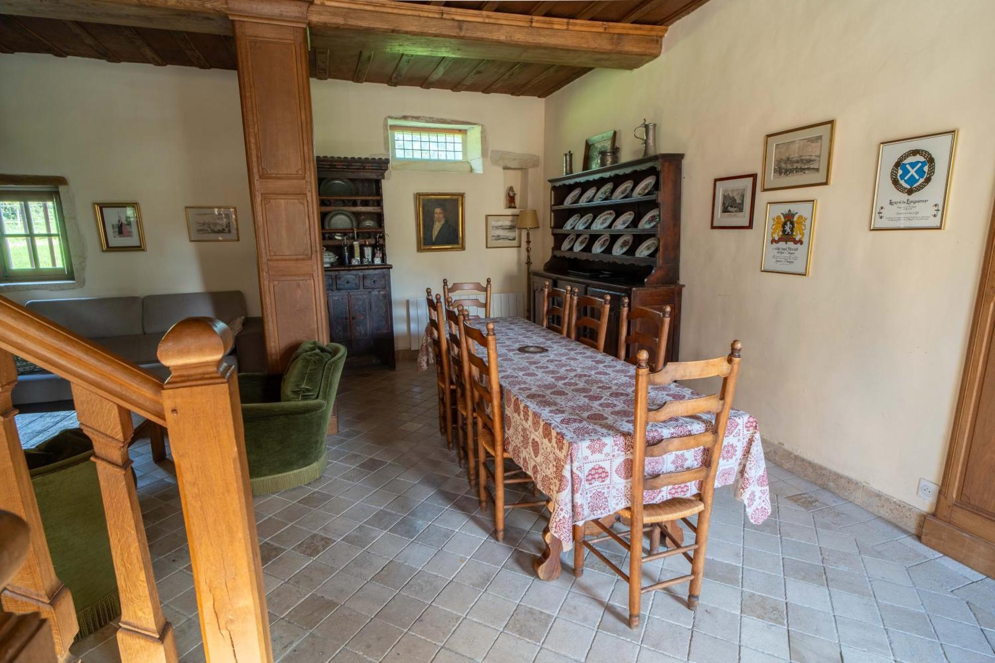 Saint-Martin-des-Entrées Manoir De Damignyヴィラ エクステリア 写真